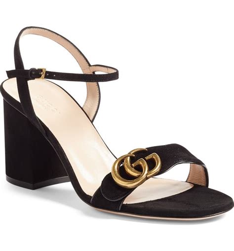 gucci sandals block heel|gucci sandals nordstrom.